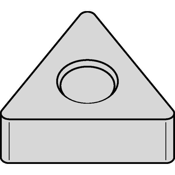 NEGATIVE INSERT GEO FLAT TOP