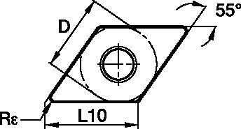 ANSI/ISO Turning Insert DN..