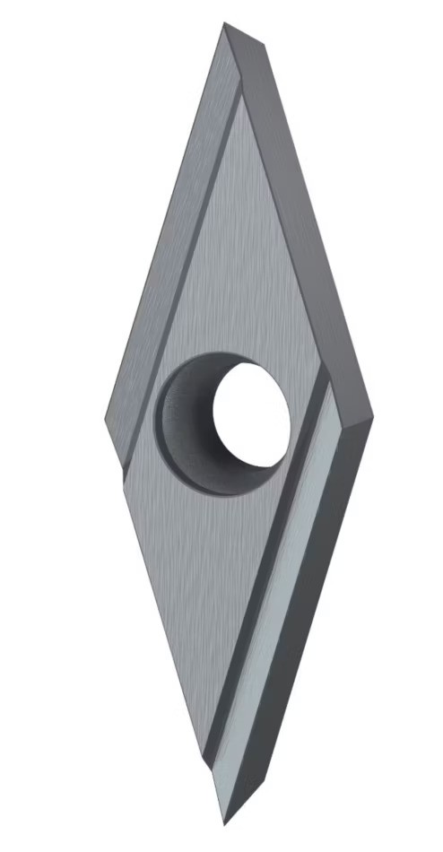 KenSwiss™ • Carbide Insert • Positive • Right-handed • VBET-R-PPS • Medium Machining