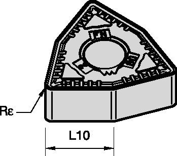 Kenloc™ • WNMG Insert • Negative • FM