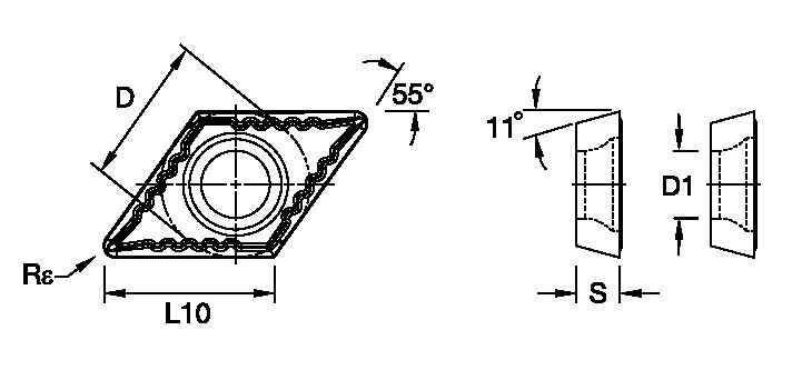 ANSI/ISO Turning Insert DP..