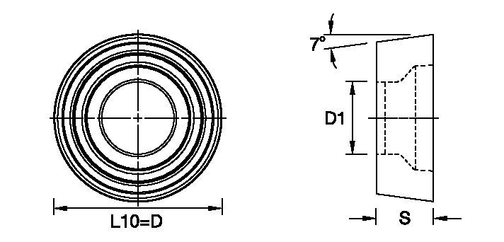 ANSI/ISO Turning Insert RC..