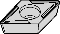 Screw-On • DCMT Insert • Positive • FW