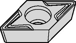 Screw-On • DCMT Insert • Positive • MW