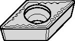 Screw-On • DCMT Insert • Positive • UF