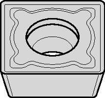 Screw-On • SPMT Insert • Positive • MF