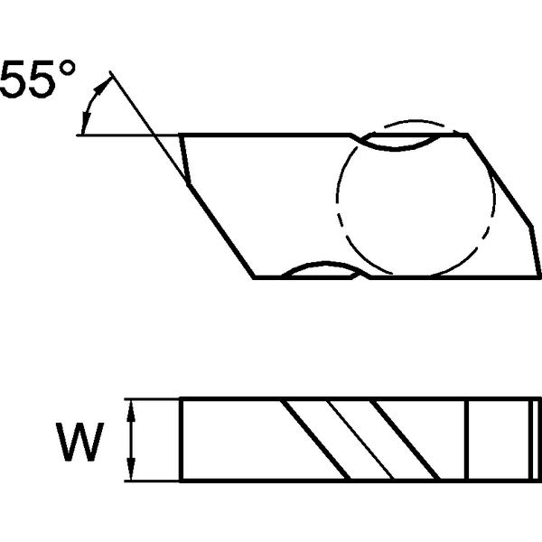 Top Notch Grooving Insert