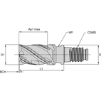D-L HARVI I TE 4F 10XDL10X15 BCH