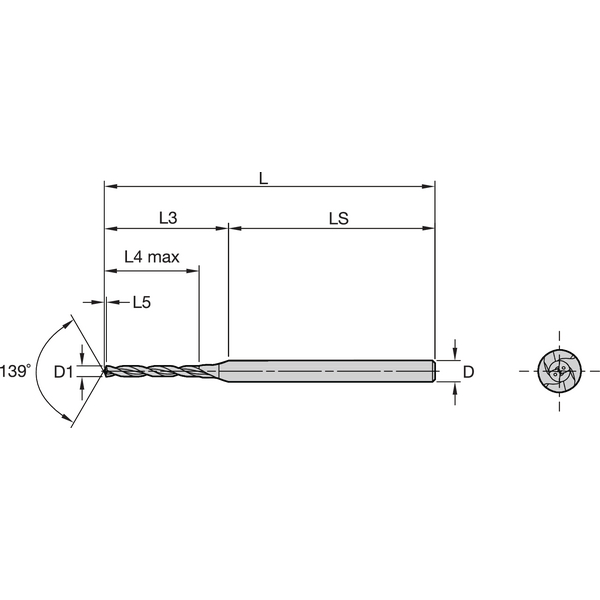 BORR 2.7MM 7xD IK CYL
