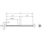 BORR 2.8MM 20xD IK CYL