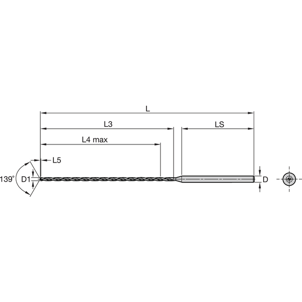 BORR 2.8MM 40xD IK CYL
