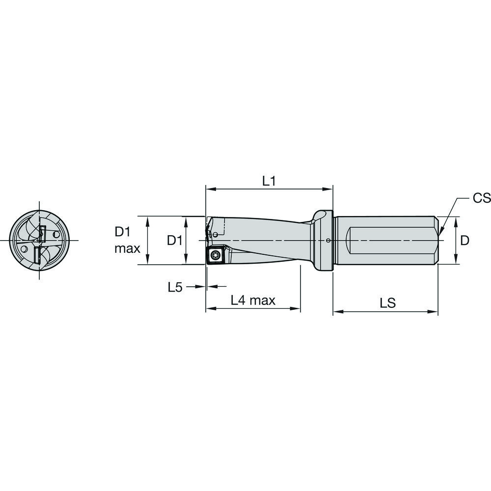 BORR 63MM 2xD IK WB Drill Fix PRO
