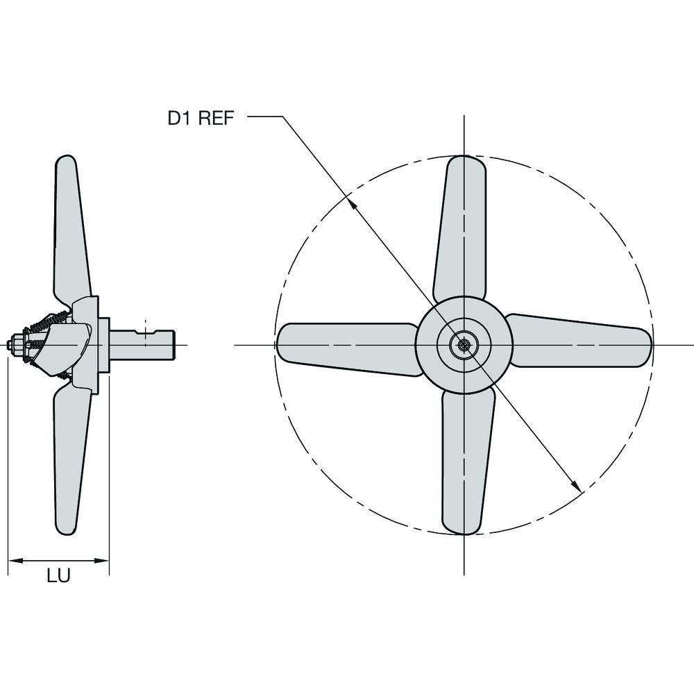 Spånrengöringsfläkt