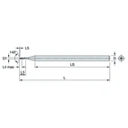 BORR 0.8MM 1xD IK CYL