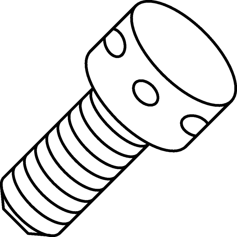 BACK-UP SCREW (M4x0.7p)