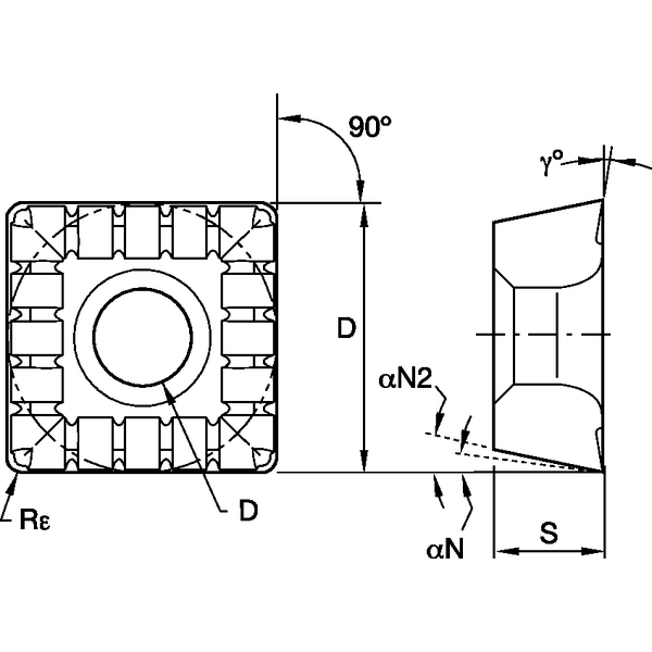 DRILLING INSERT • SPGX..31