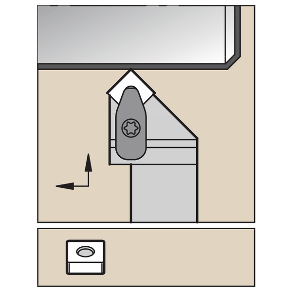 D Clamping Holder W20.0mm L12