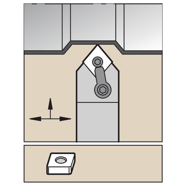 M Clamping Holder W40.0mm L20