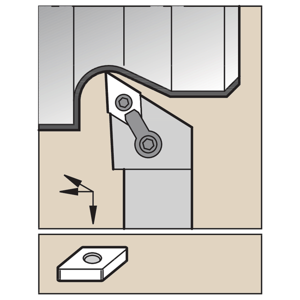 M Clamping Holder W25.0mm L15