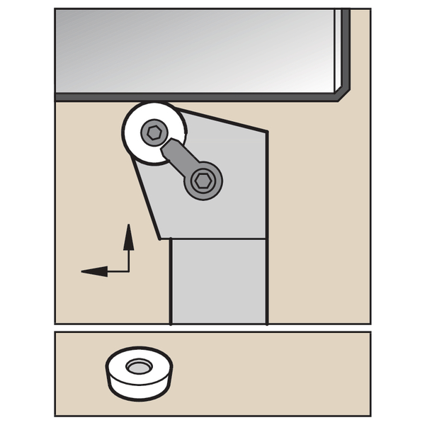 M Clamping Holder W25.0mm L15