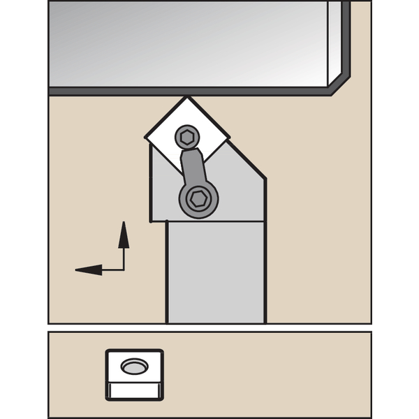 M Clamping Holder W32.0mm L17