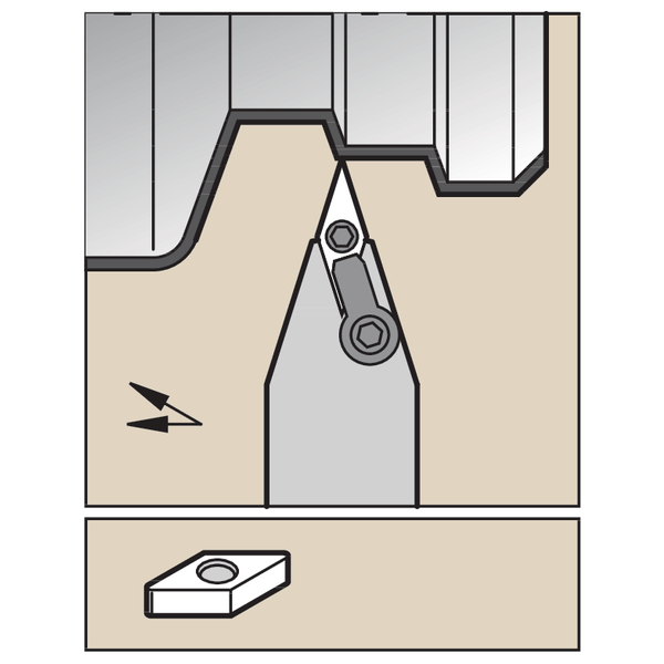M Clamping Holder W20.0mm L12