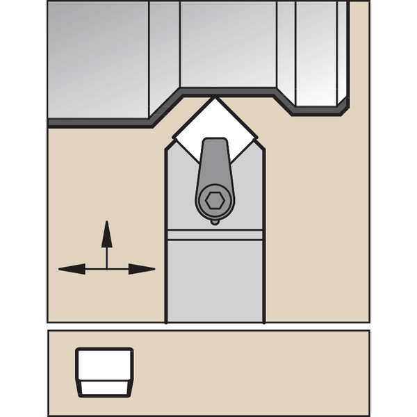 C Clamping Holder W20.0mm L12