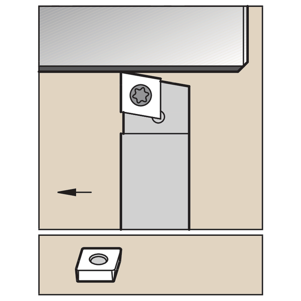 S Clamping Holder W16.0mm L12