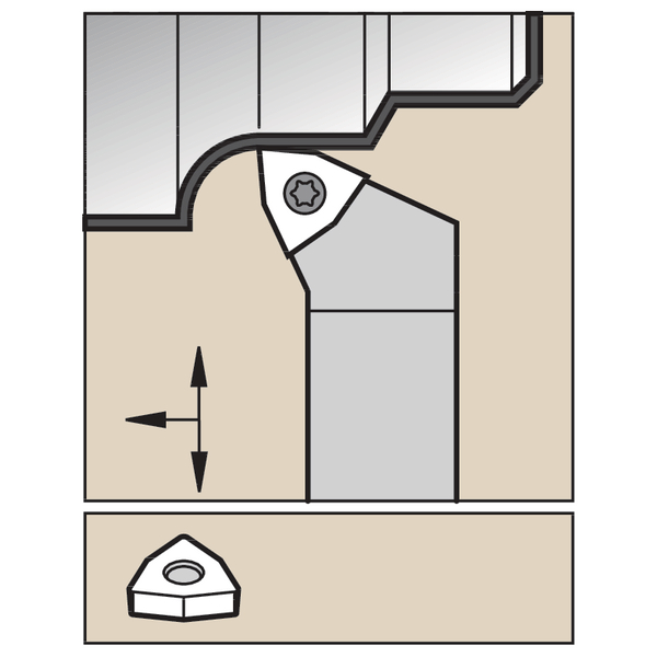 S Clamping Holder W20.0mm L12