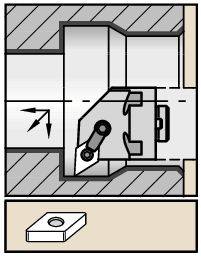 M Boring Head D40.0mm  L41.3mm
