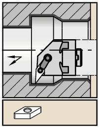 M Boring Head D50.0mm  L41.3mm