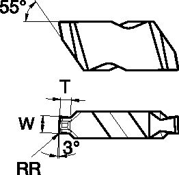 Top Notch Grooving Insert