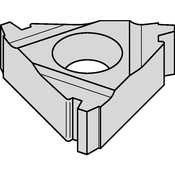 Laydown Threading Insert