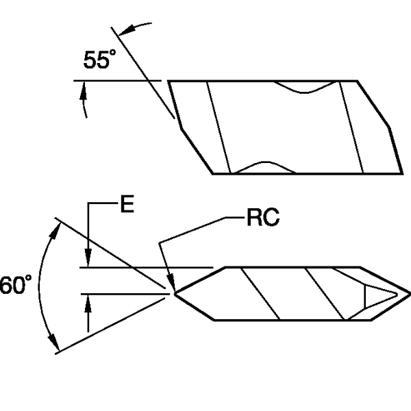 Skär V-profil API UTV/INV