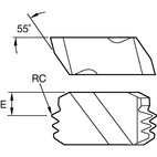 Skär P=8TPI RD UTV/INV