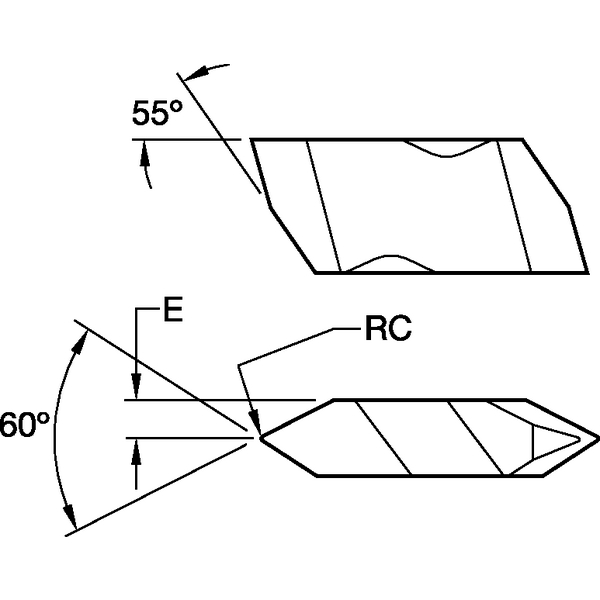 Skär P=12 TPI NJ UTV