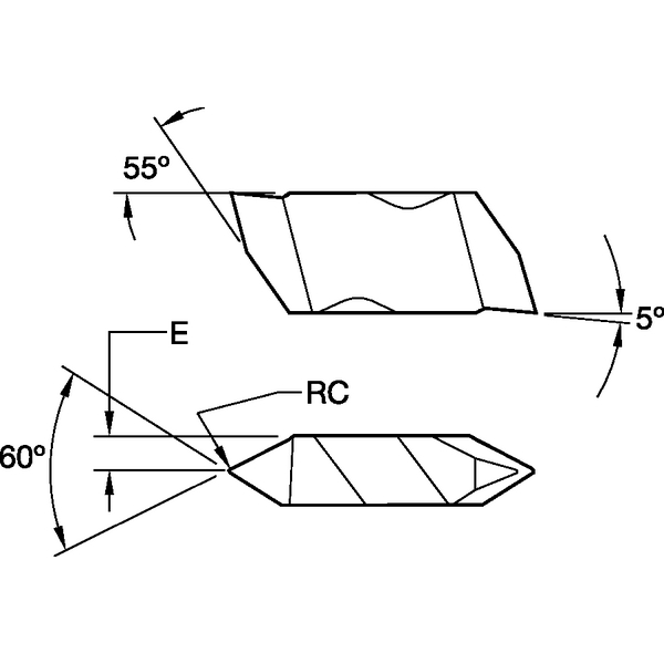 Skär P=16 TPI NJ UTV