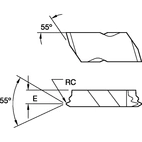 Skär P=11 TPI WH UTV