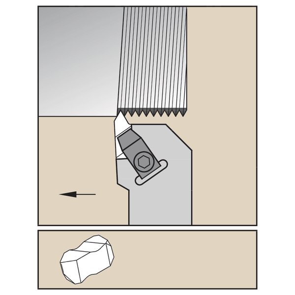 Top Notch Holder W20.0mm L125