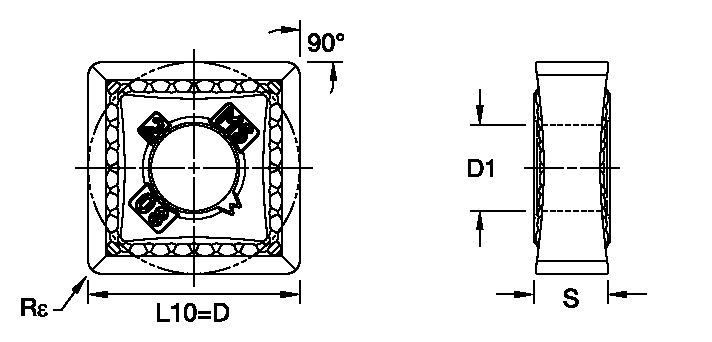 ANSI/ISO Turning Insert SN..