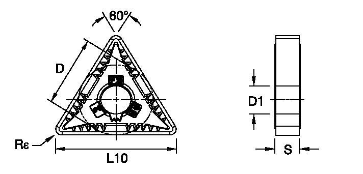 ANSI/ISOTurning Insert TN..
