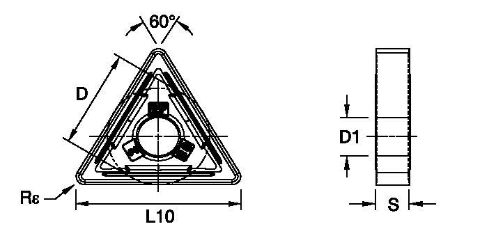 ANSI/ISOTurning Insert TN..