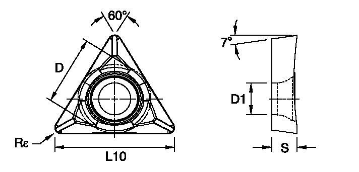 ANSI/ISO Turning Insert TC..