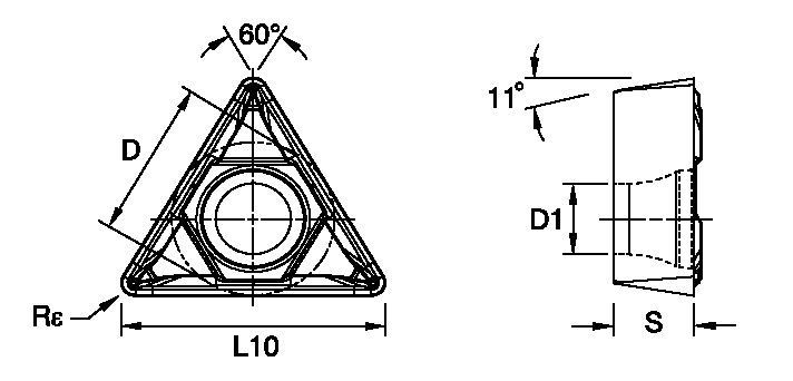 ANSI/ISO Turning Insert TP..