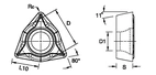 ANSI/ISO Turning Insert WP..