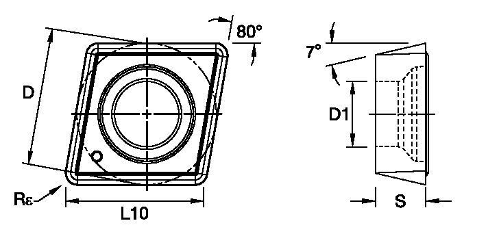 ANSI/ISO Turning Insert CP..