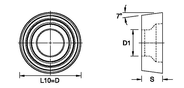 ANSI/ISO Turning Insert RC..