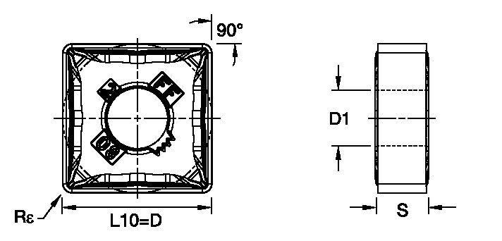 ANSI/ISO Turning Insert SN..