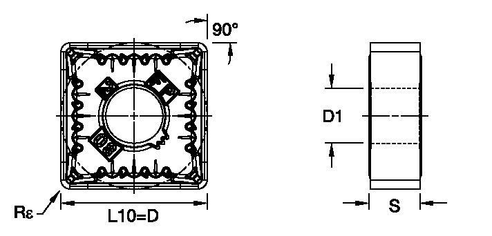 ANSI/ISO Turning Insert SN..