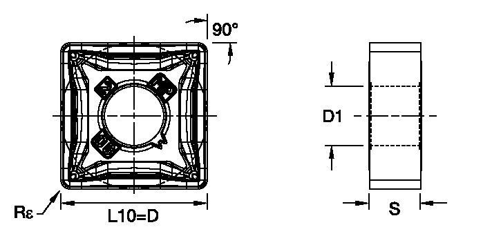 ANSI/ISO Turning Insert SN..